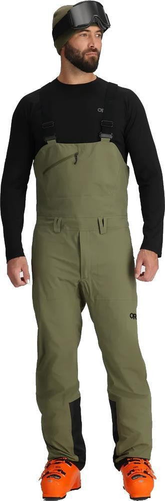 Carbide Bibs, Short - Mens - ranger green 1