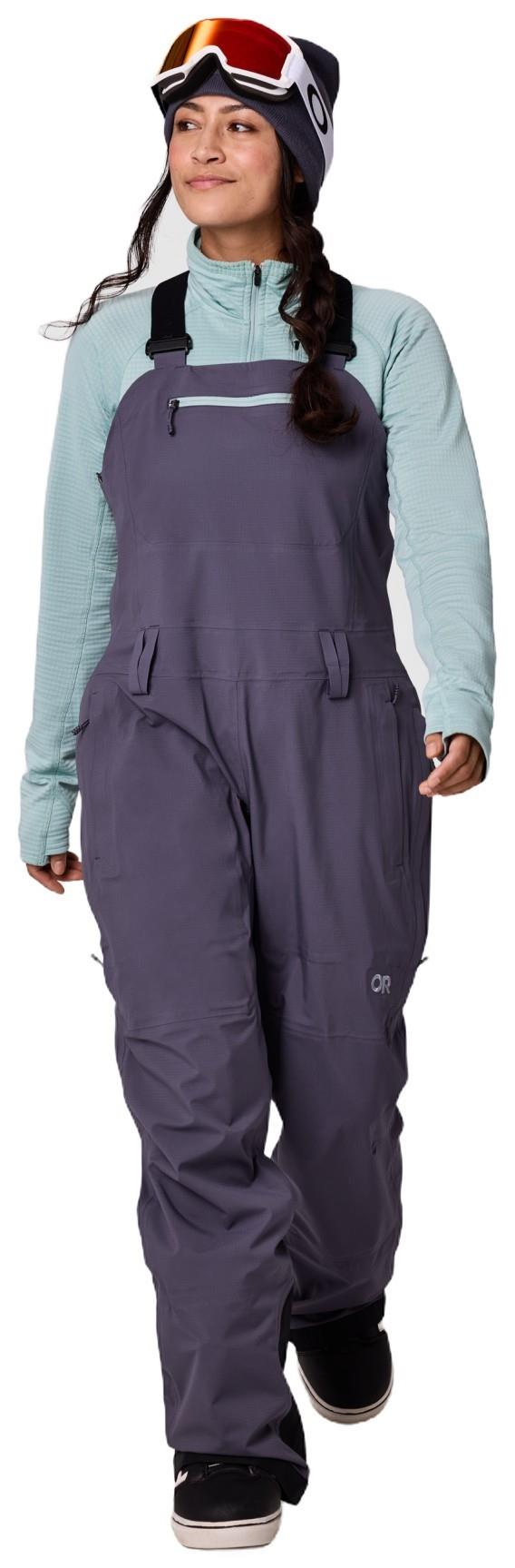 Carbide Bibs, Short - Womens - smoky quartz 1