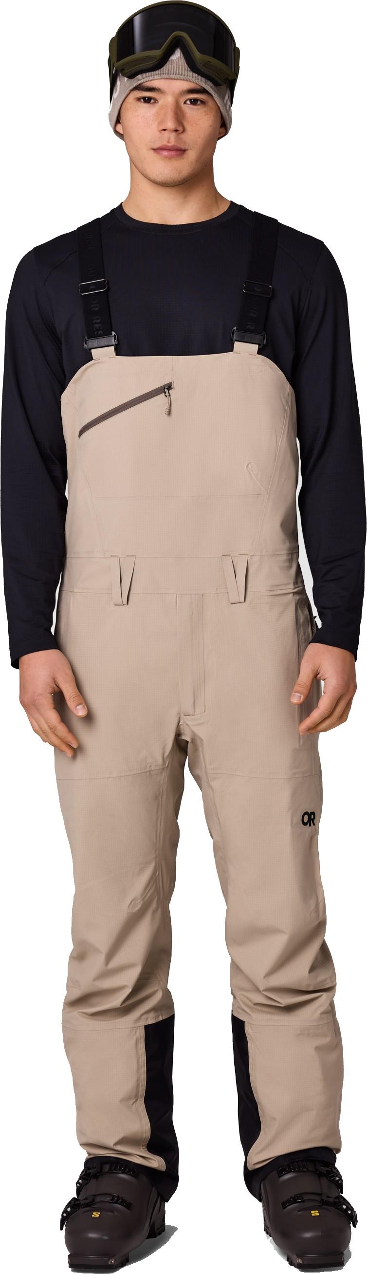 Carbide Bibs - Mens - pro khaki 1