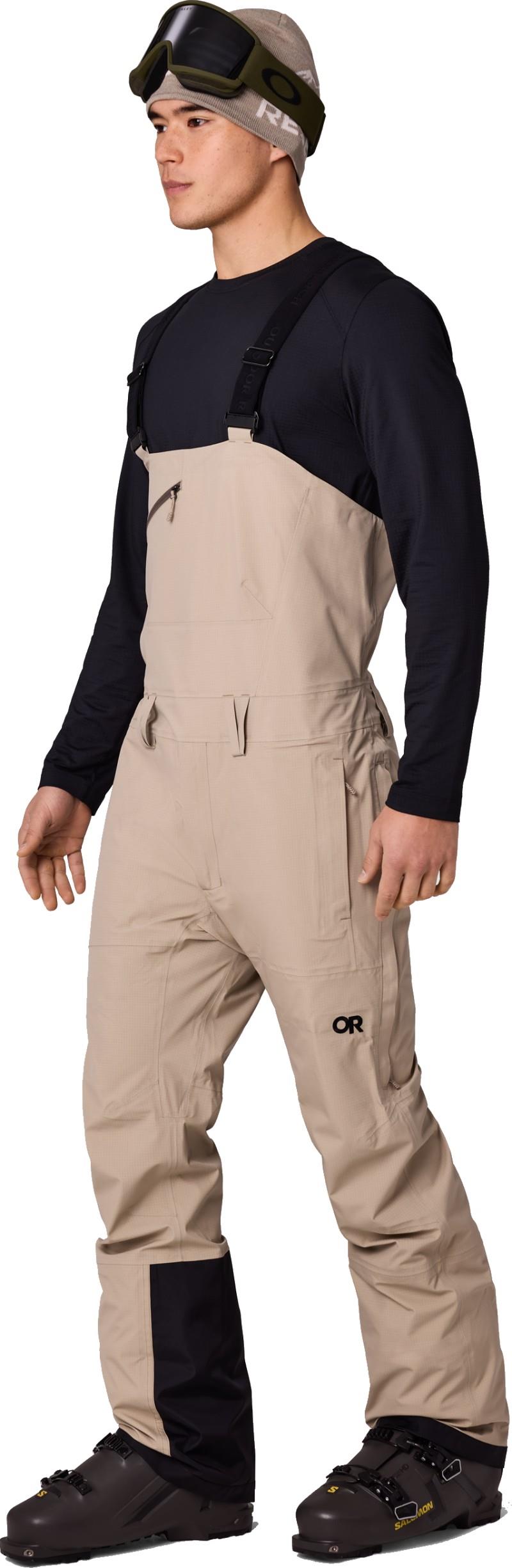 Carbide Bibs - Mens - pro khaki 1