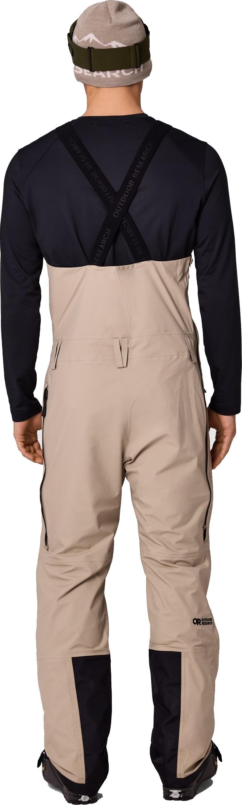 Carbide Bibs - Mens - pro khaki 1