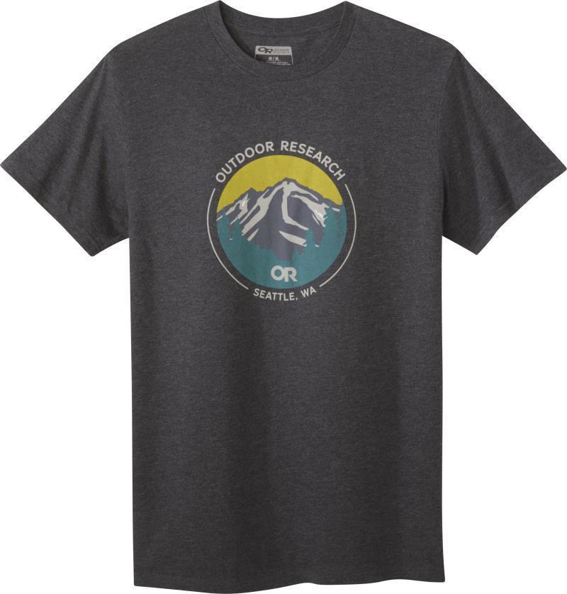 Cascade T-Shirt - Mens - Charcoal Heather 1