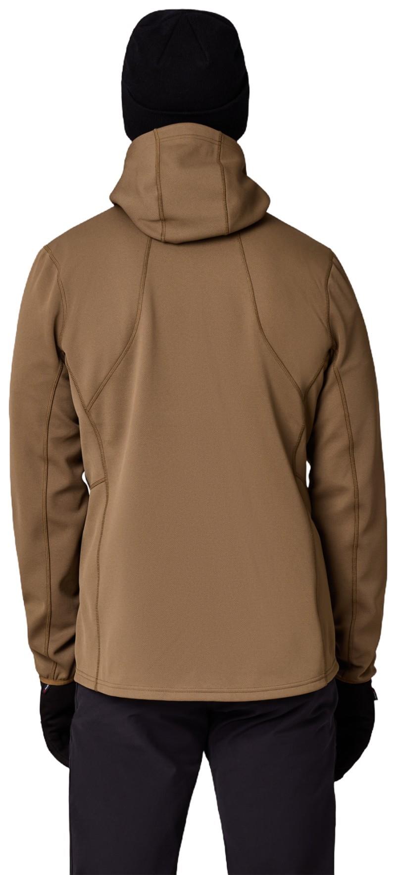 Ceramik Fleece Full Zip Hoodie - Mens - coyote 1