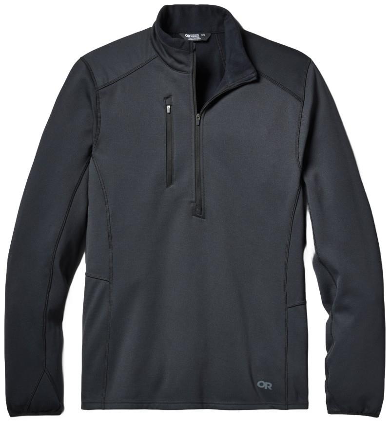 Ceramik Fleece Half Zip - Mens - black 1