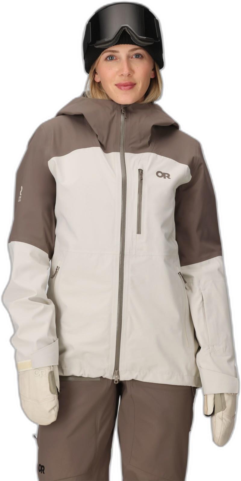 Cloudchaser 3L Jacket - Womens - oyster / sable 1