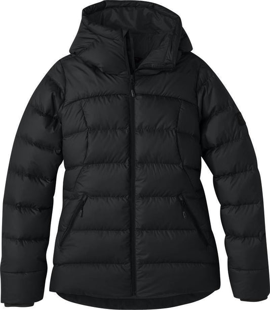 Coldfront Down Hoodie - Womens - Black 1