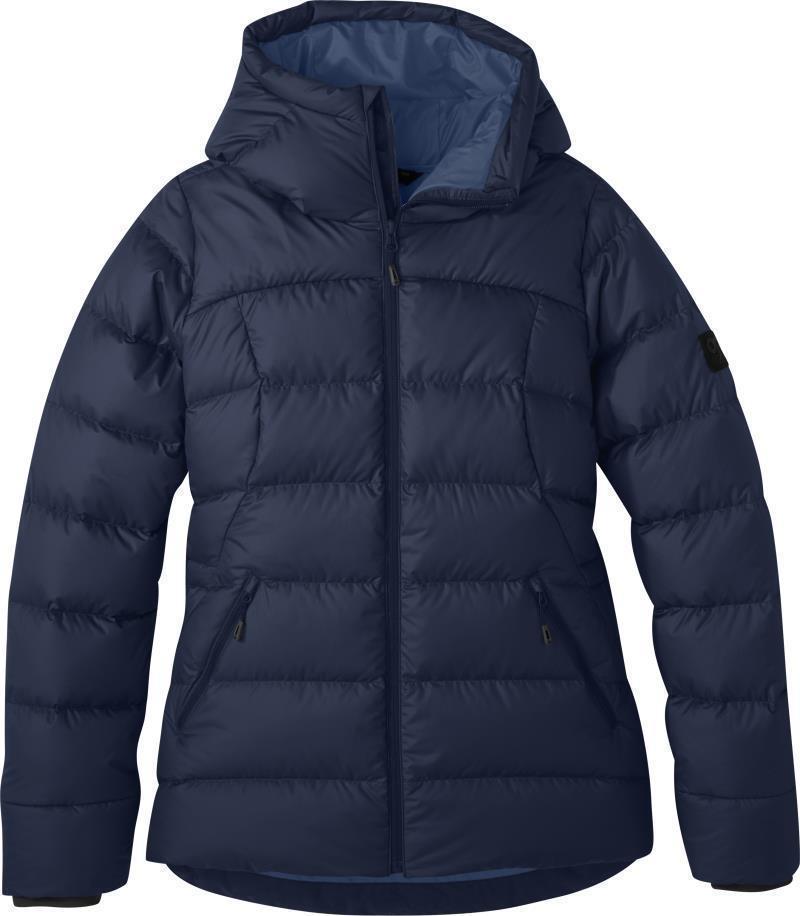 Coldfront Down Hoodie - Womens - Naval Blue 1