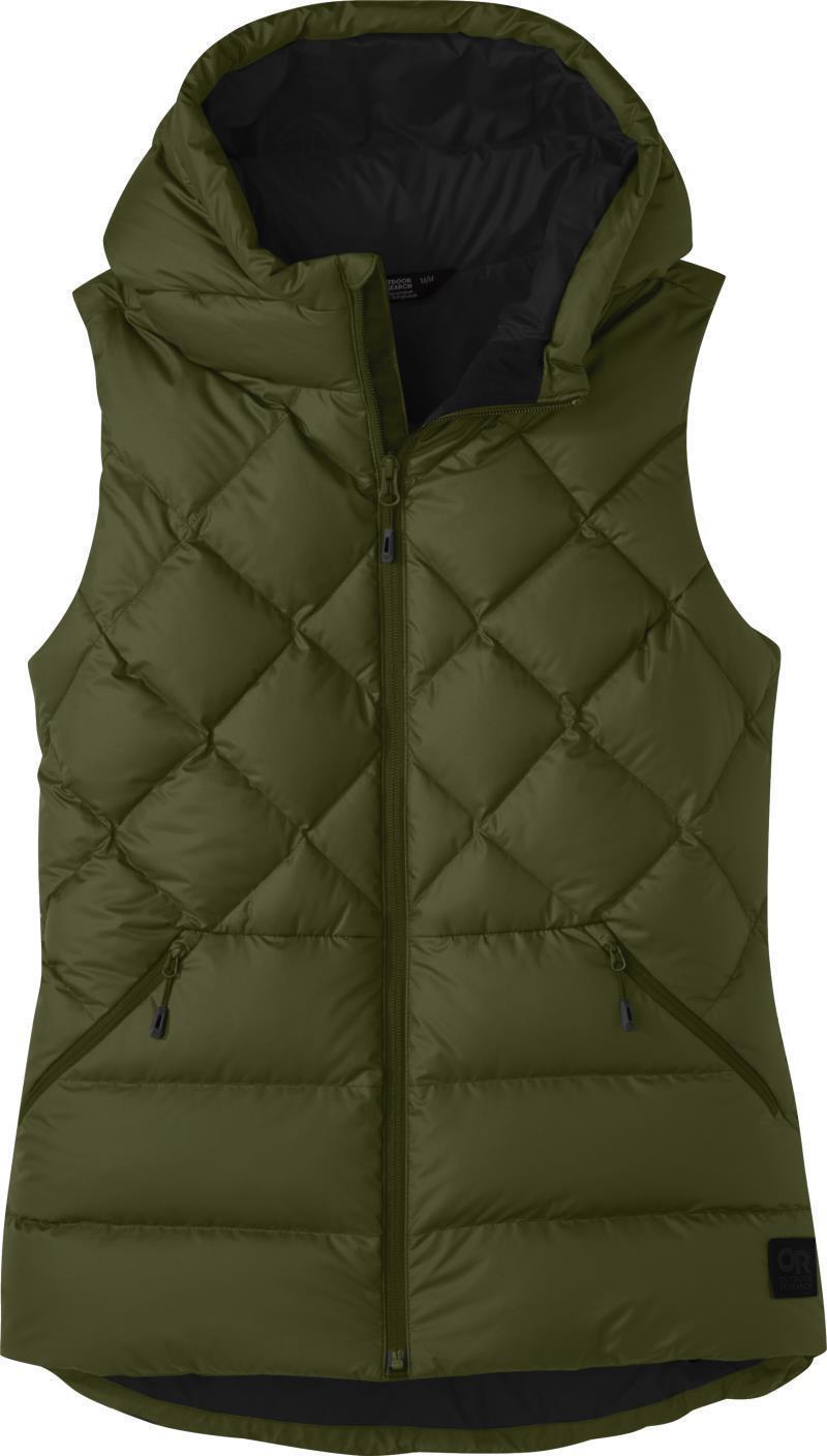Coldfront Hooded Down Vest - Womens - Loden 1