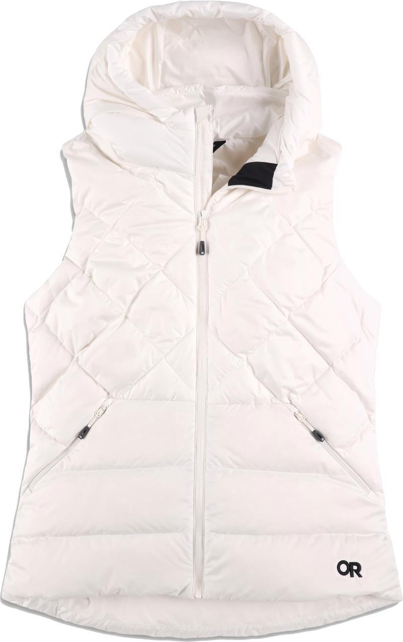 Coldfront Hooded Down Vest - Womens - Snow 1