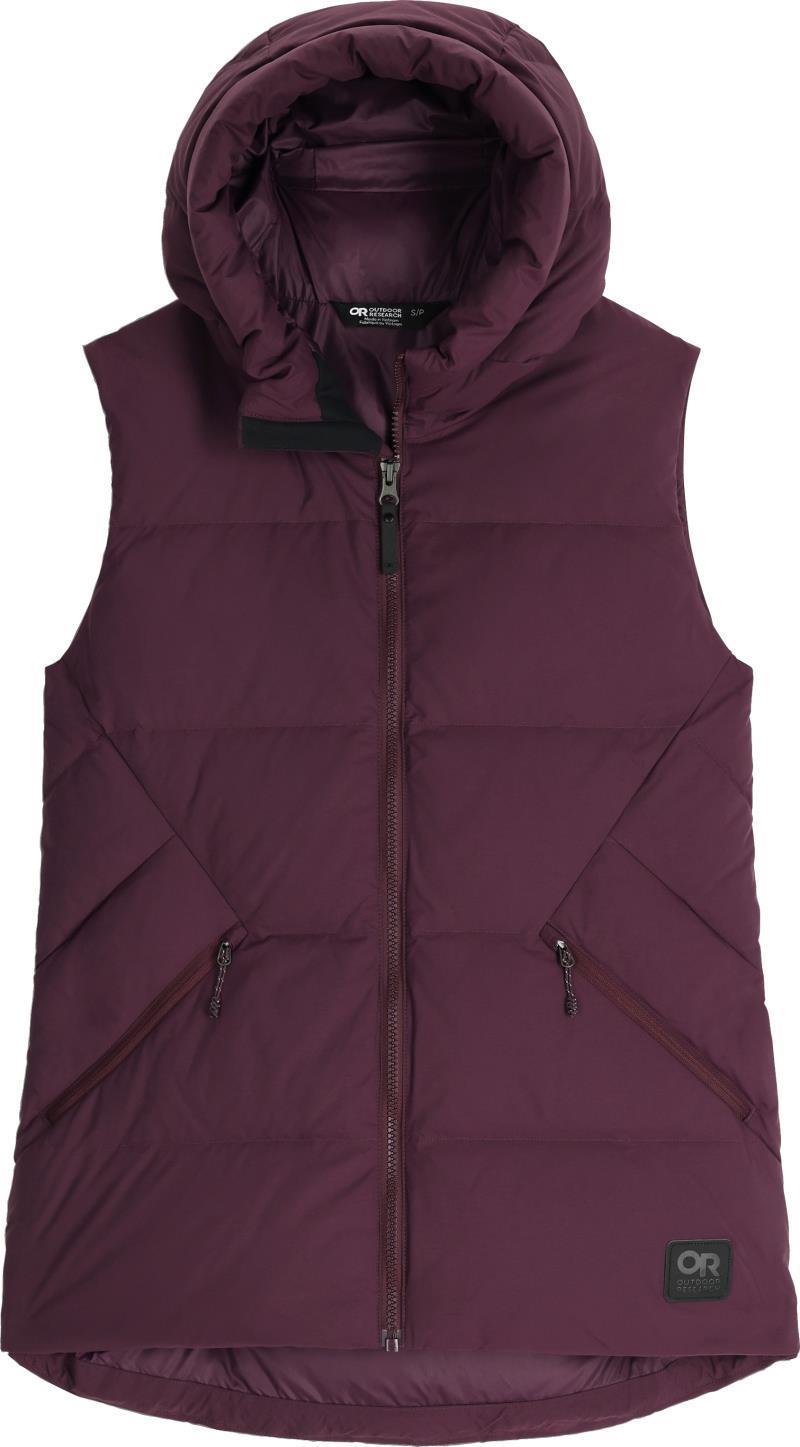 Coze Hooded Down Vest - Womens - amethyst 1