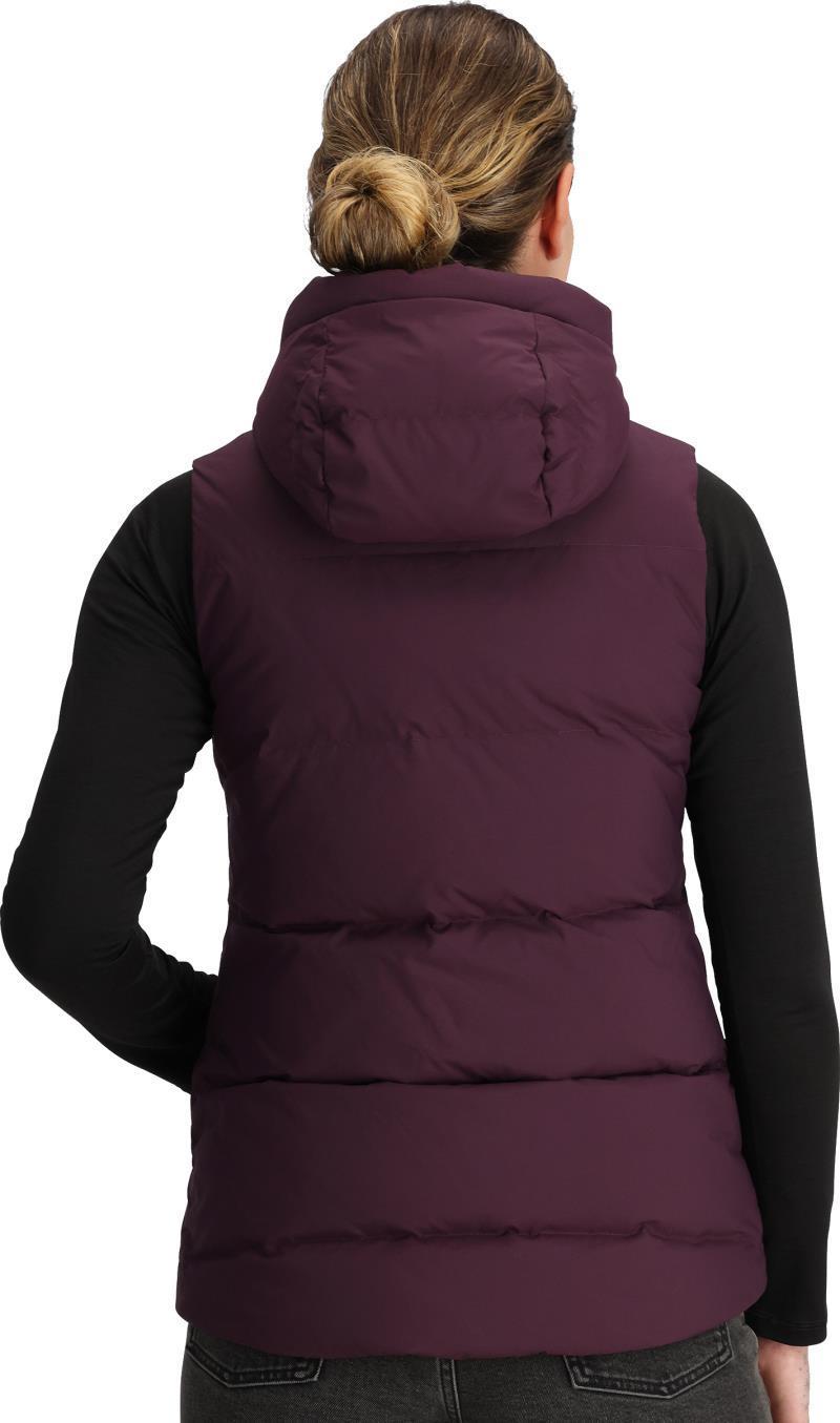 Coze Hooded Down Vest - Womens - amethyst 1