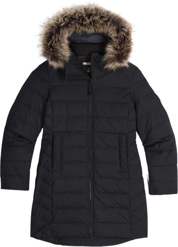 Coze Lux Down Parka, Plus - Womens - Black 1