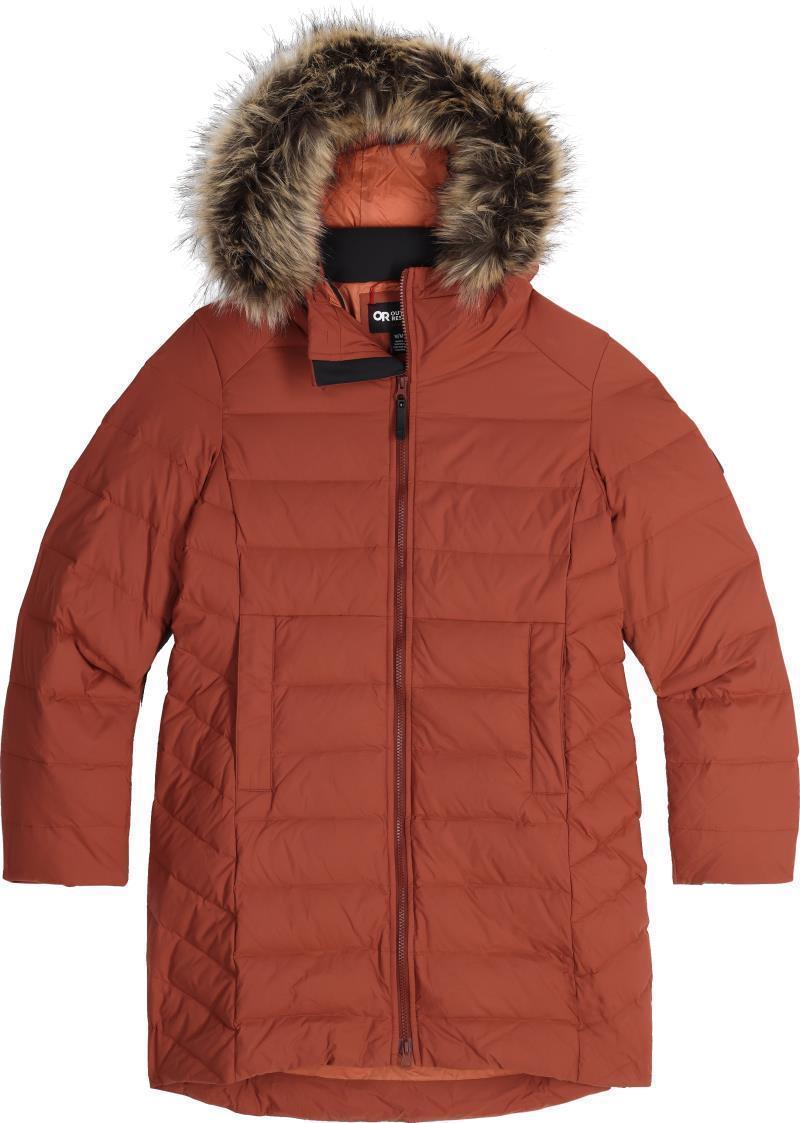 Coze Lux Down Parka - Womens - Brick 1