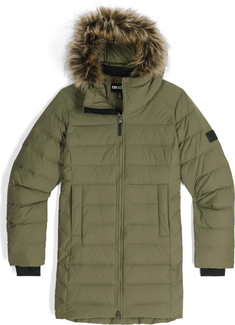 Coze Lux Down Parka - Womens - Ranger Green 1