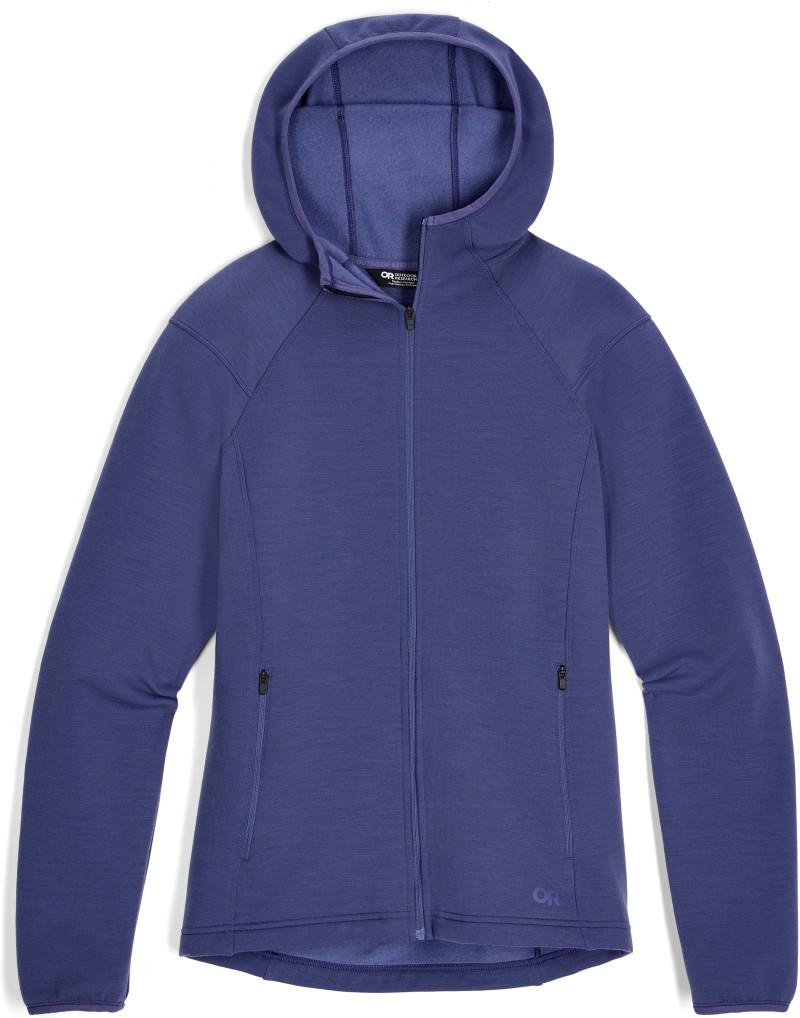 Crescent Fleece Full Zip Hoodie - Womens - galactic 1