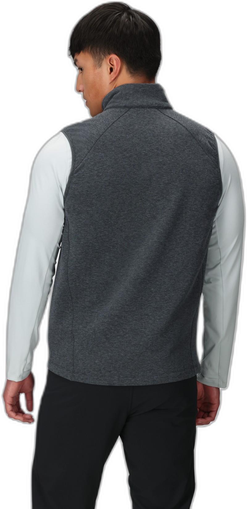 Crescent Fleece Vest - Mens - storm heather 1