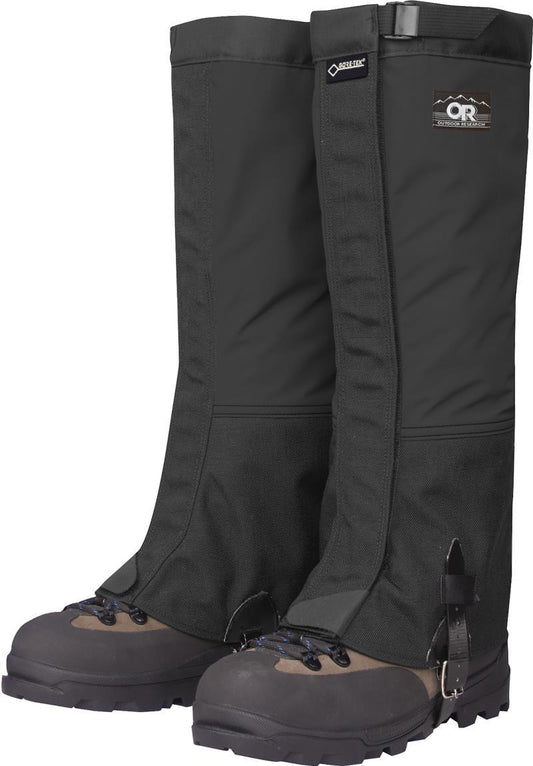 Crocodile Classic Gaiters, Wide - Mens - black 1