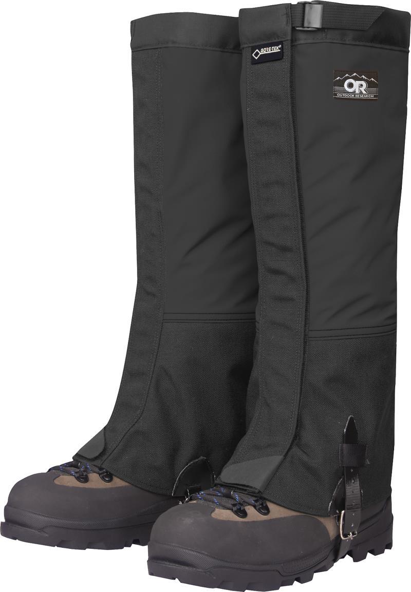 Crocodile Classic Gaiters, Wide - Womens - Black 1