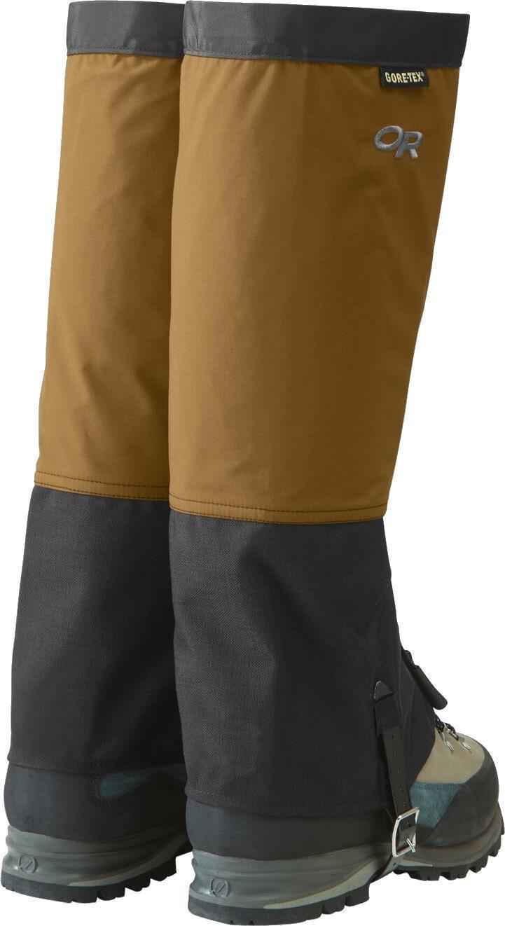 Crocodile Gaiters - Mens - Ochre / Black 2