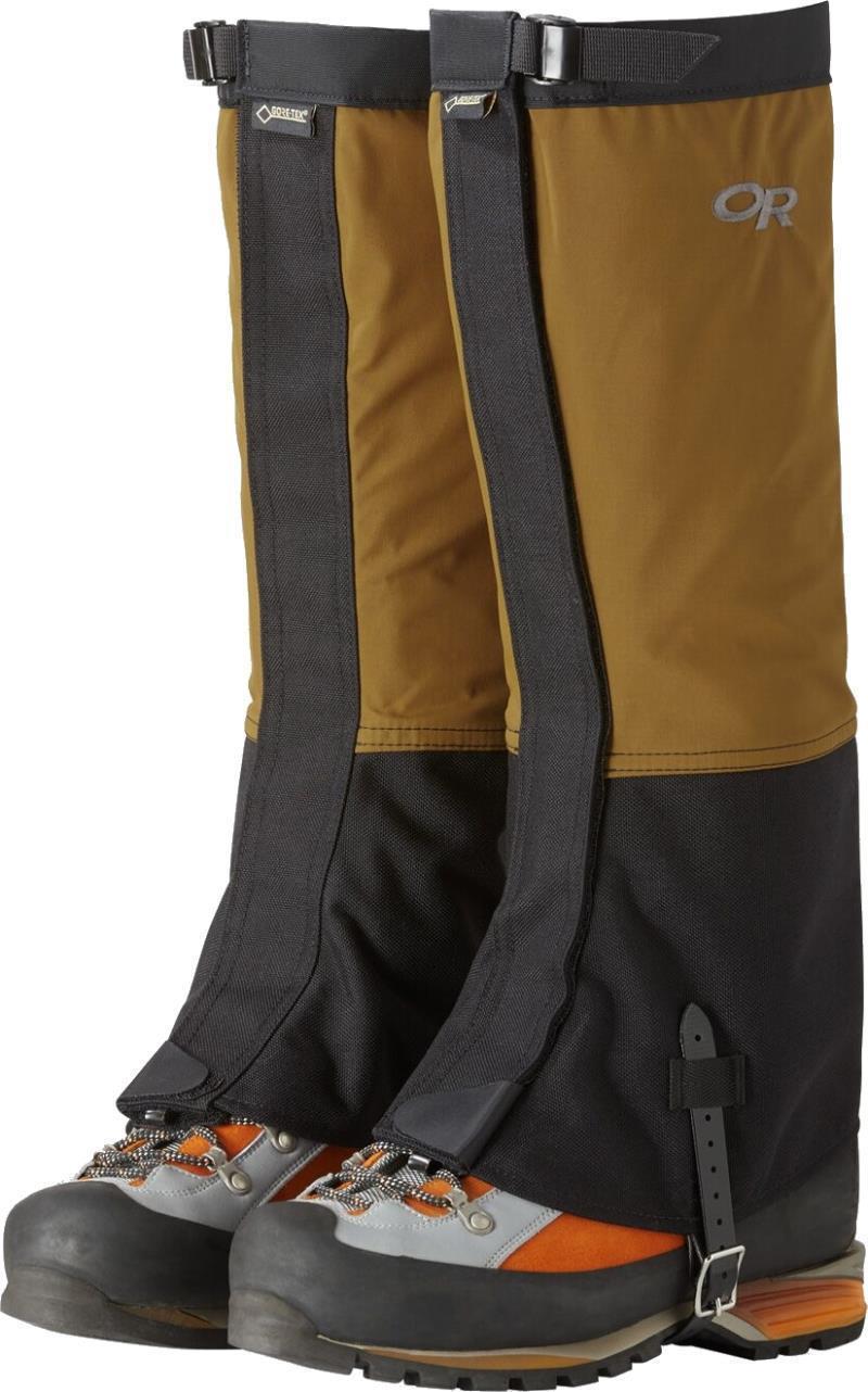 Crocodile Gaiters - Mens - Ochre / Black 1