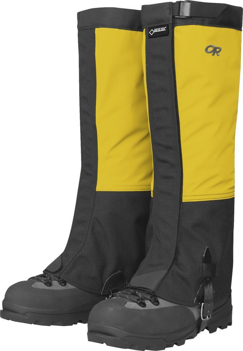 Crocodile Gaiters - Mens - Yellow / Black 1