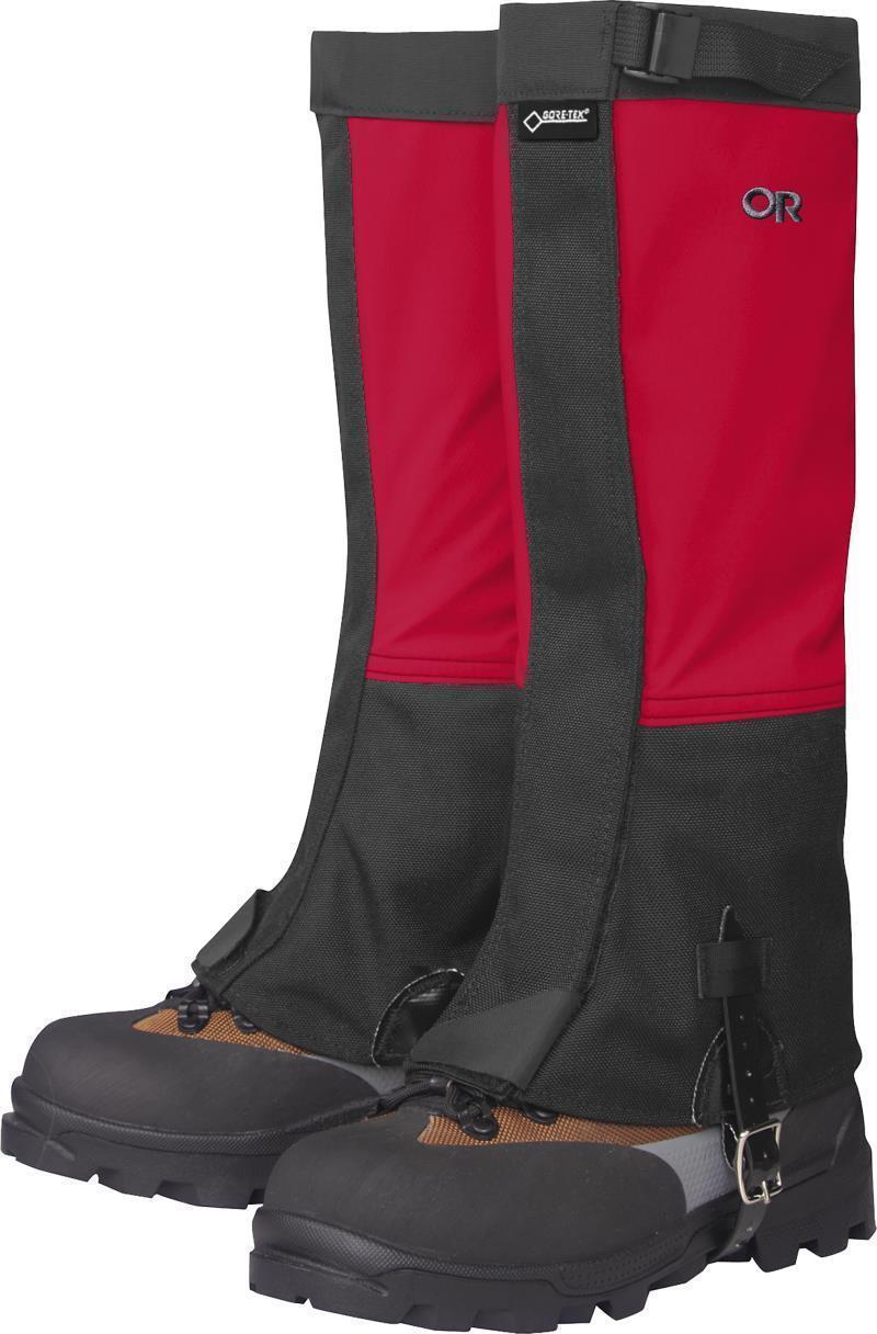 Crocodile Gaiters - Womens - Hot Sauce / Black 1