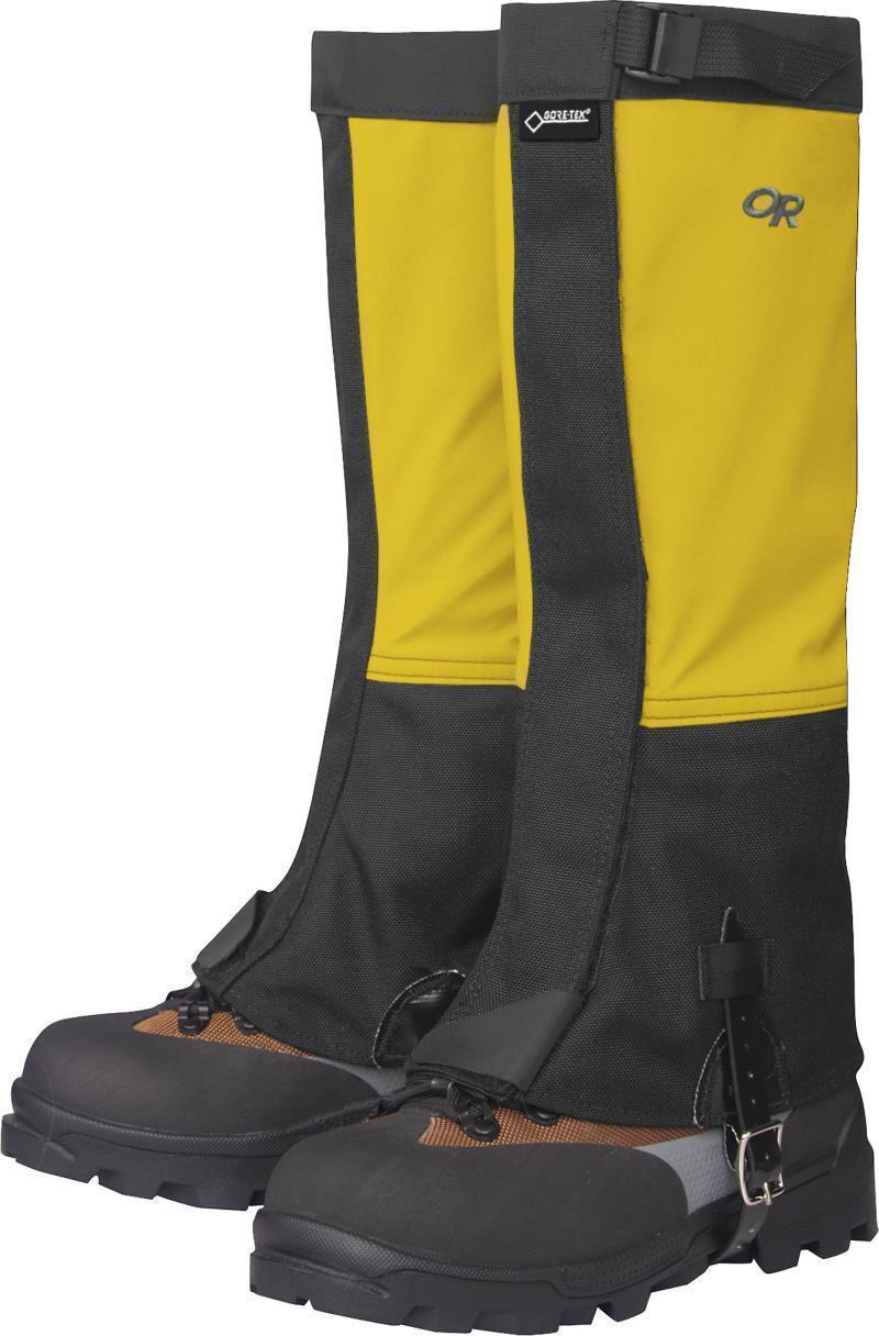 Crocodile Gaiters - Womens - Yellow / Black 1