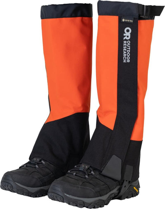 Crocodile Gaiters - Womens - spice / black 1