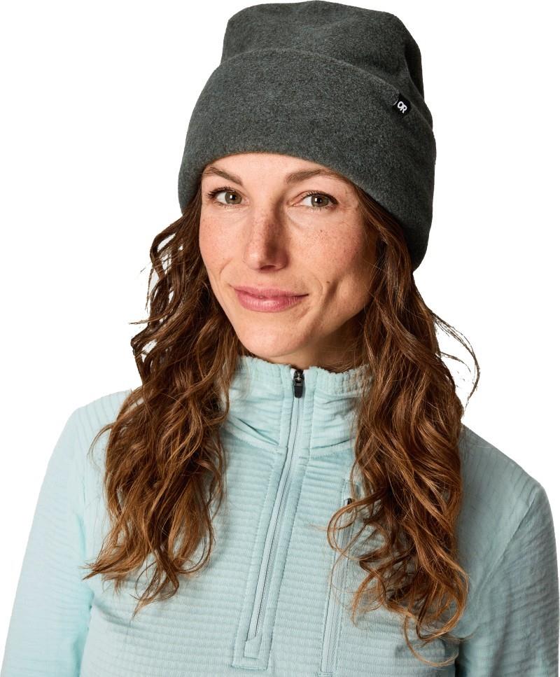 Deming Fleece Beanie - dark laurel 1
