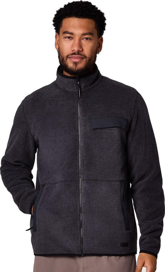 Deming Fleece Jacket - Mens - black 1
