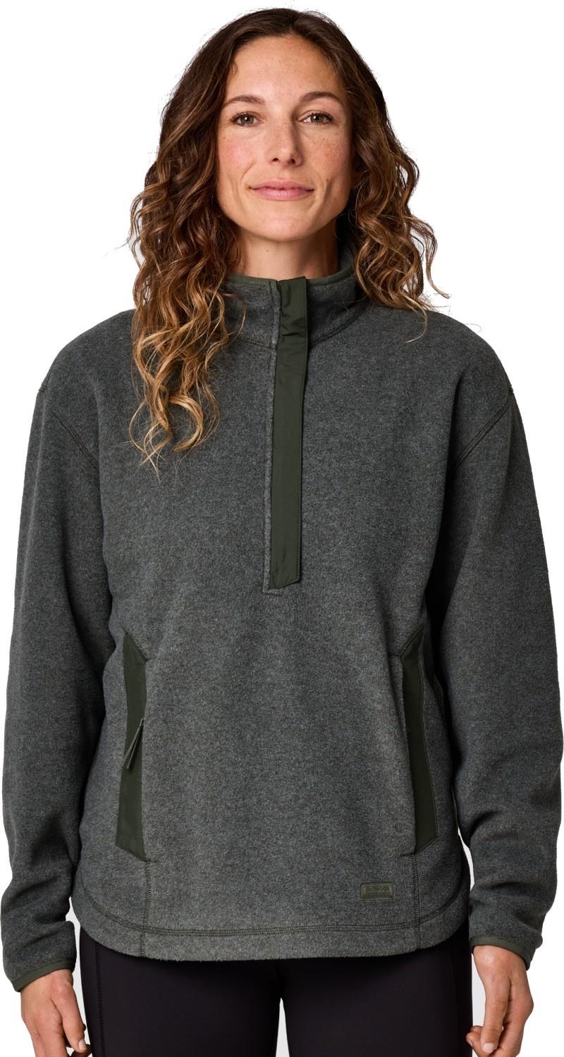 Deming Fleece Pullover - Womens - dark laurel 1