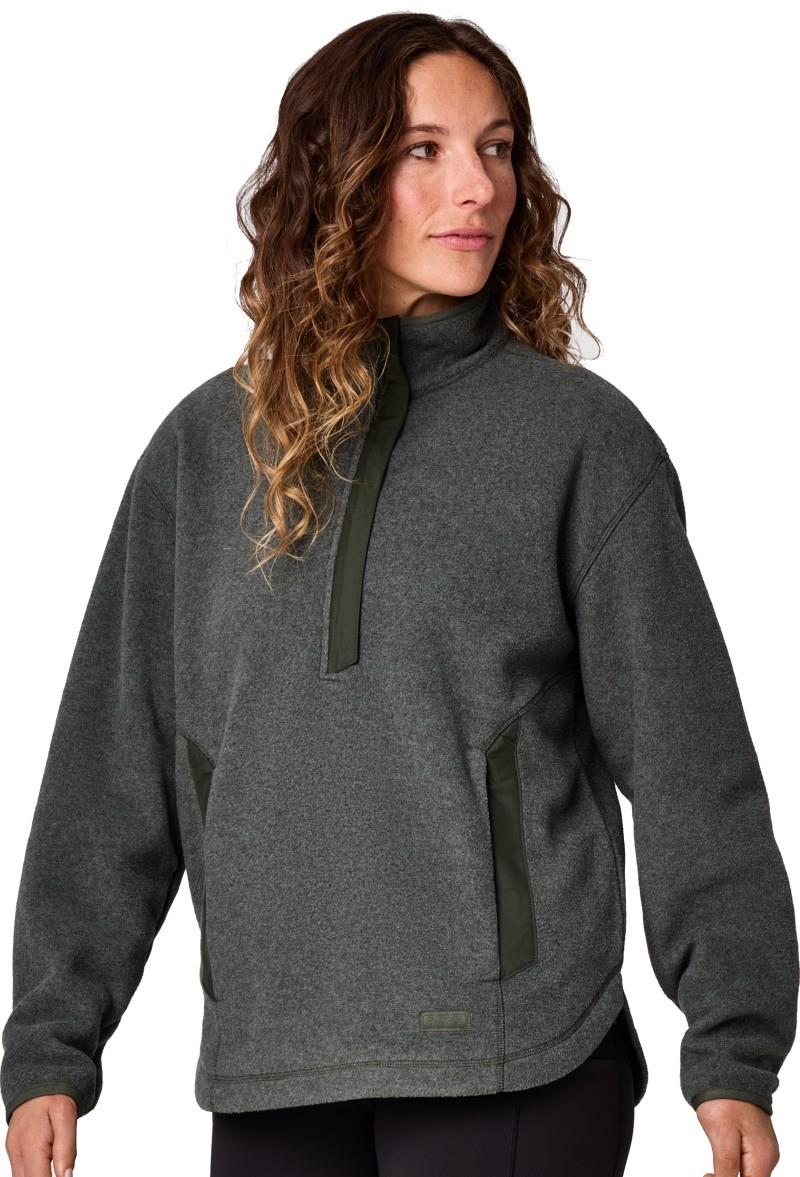 Deming Fleece Pullover - Womens - dark laurel 1