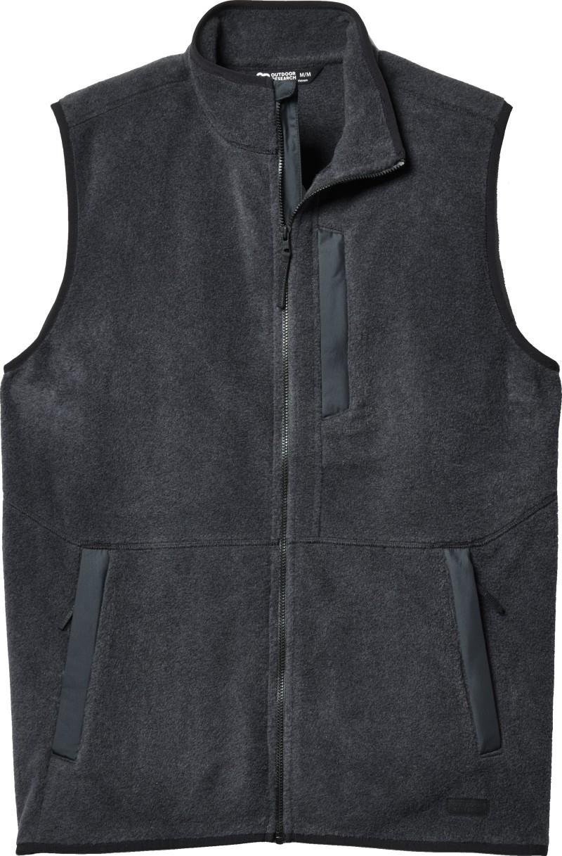 Deming Fleece Vest - Mens - black 1