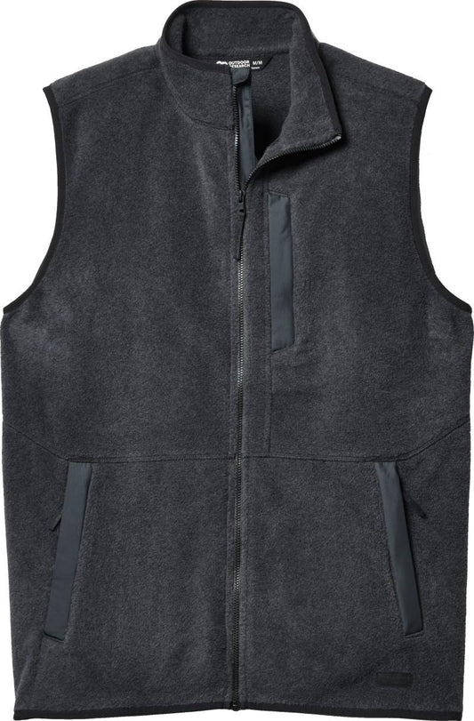 Deming Fleece Vest - Mens - black 1
