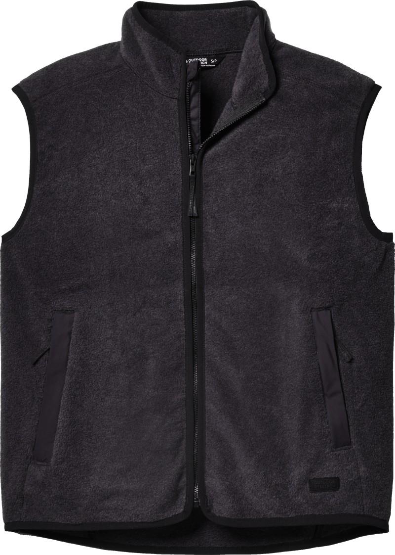 Deming Fleece Vest - Womens - black 1