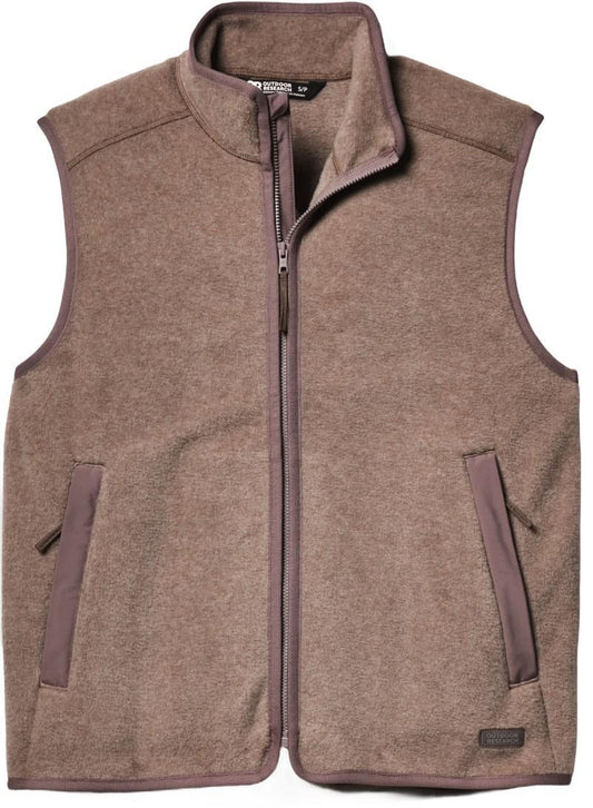Deming Fleece Vest - Womens - sable 1