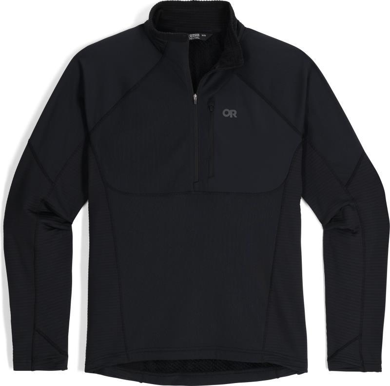 Deviator Fleece Half Zip - Mens - Black 1
