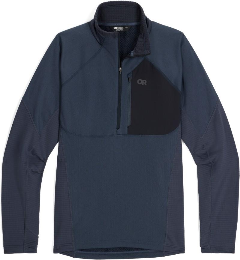Deviator Fleece Half Zip - Mens - atlantic 1