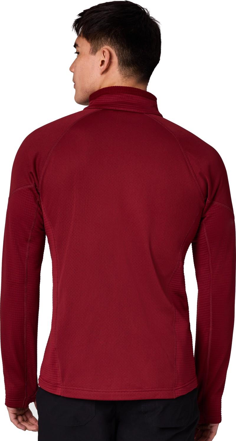 Deviator Fleece Half Zip - Mens - vermillion 1