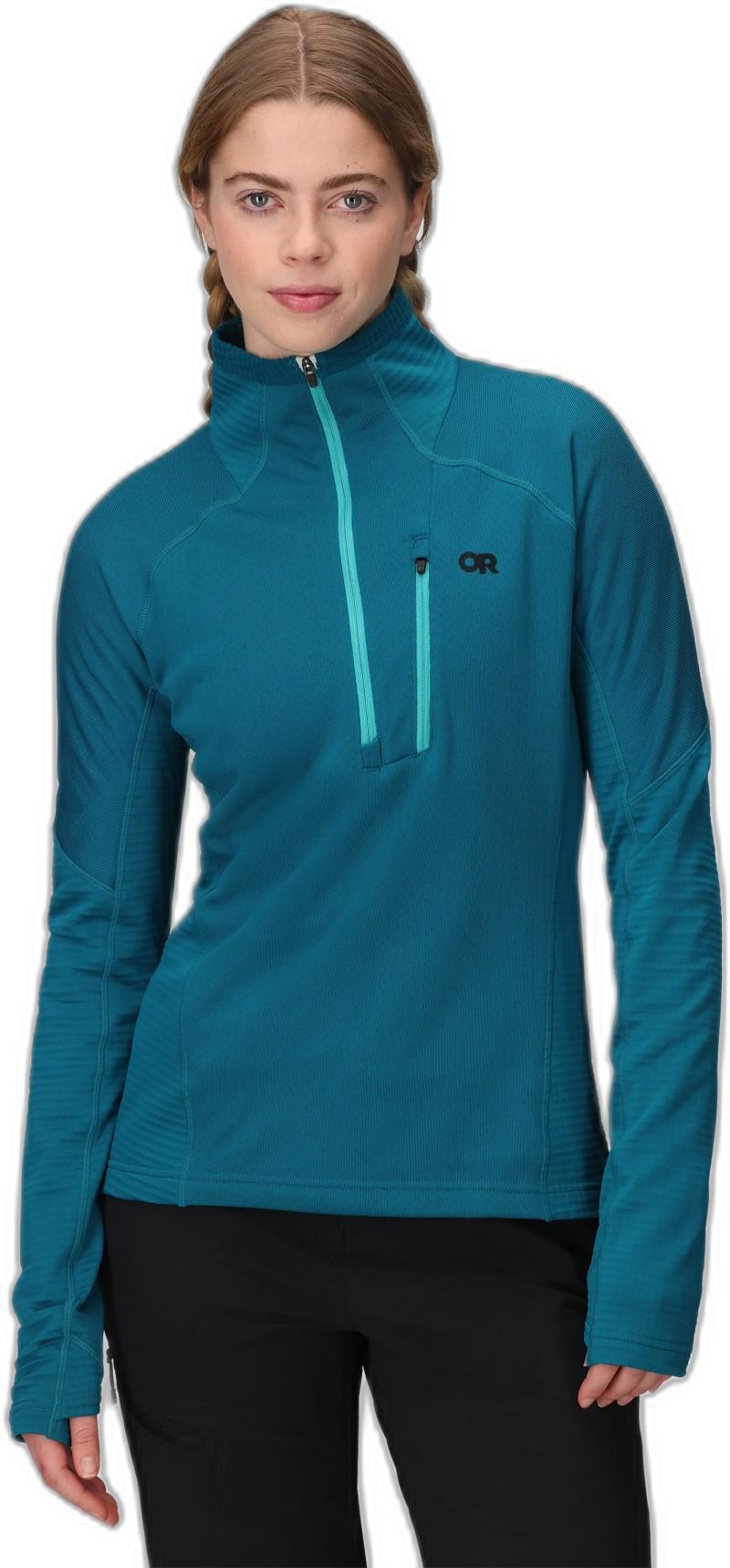 Deviator Fleece Half Zip - Womens - aurora 1