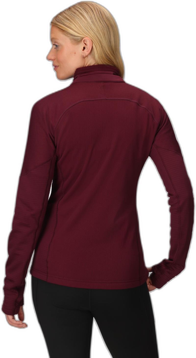 Deviator Fleece Half Zip - Womens - winterberry 1