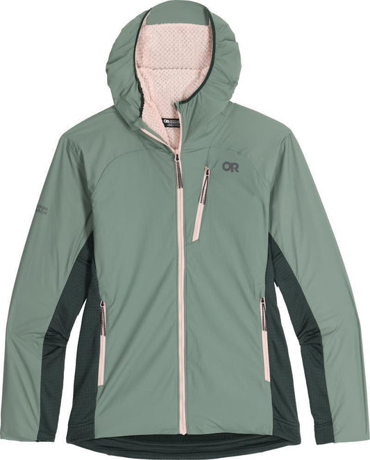 Deviator Hoodie - Womens - Balsam / Grove 1
