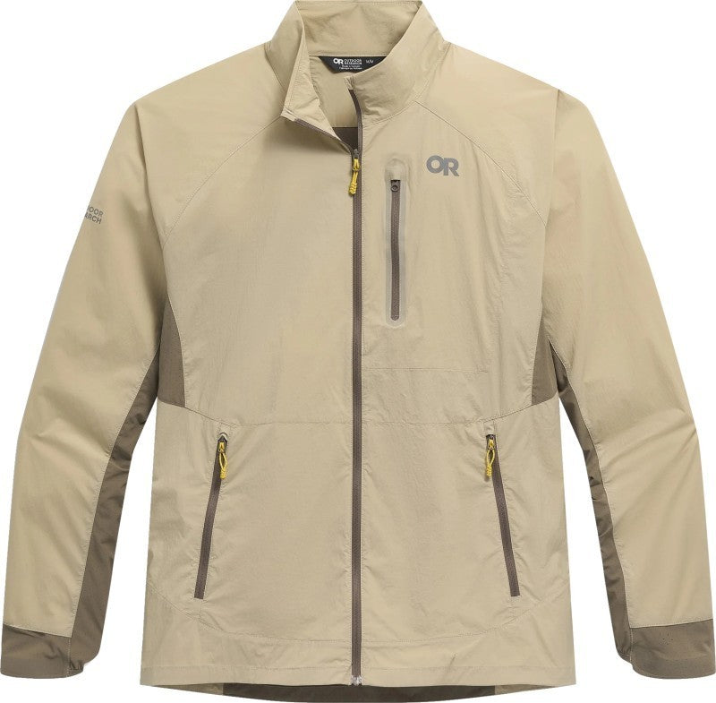 Deviator Wind Jacket - Mens - pro khaki / gravel 1