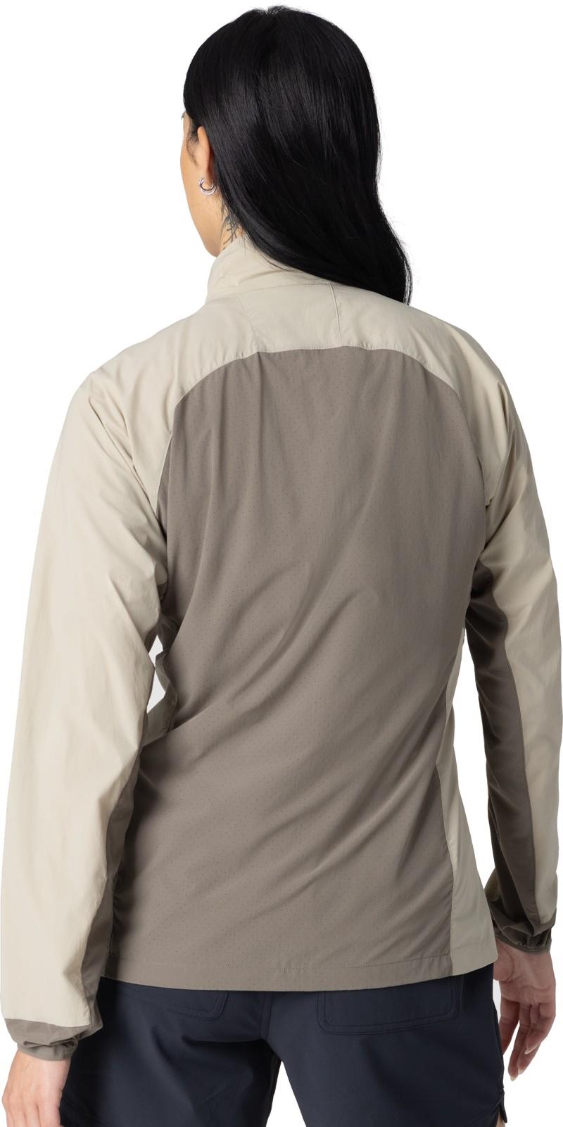 Deviator Wind Jacket - Womens - pro khaki / gravel 1