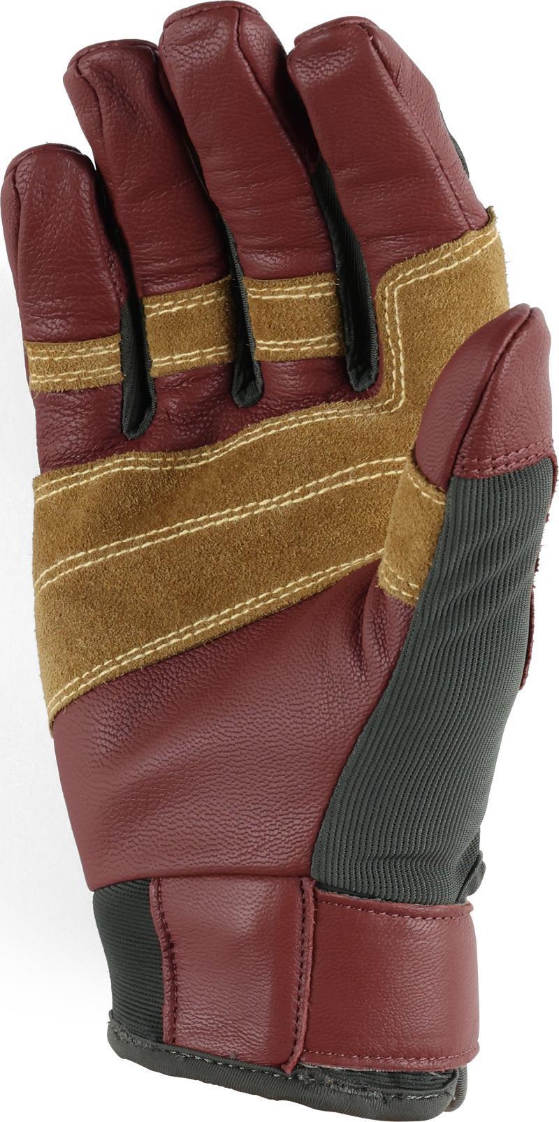 Direct Route II Gloves - Charcoal / Brick 4