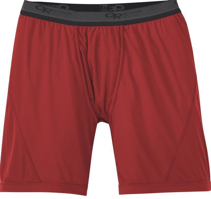 Echo Boxer Briefs - Mens - Tomato / Charcoal 1