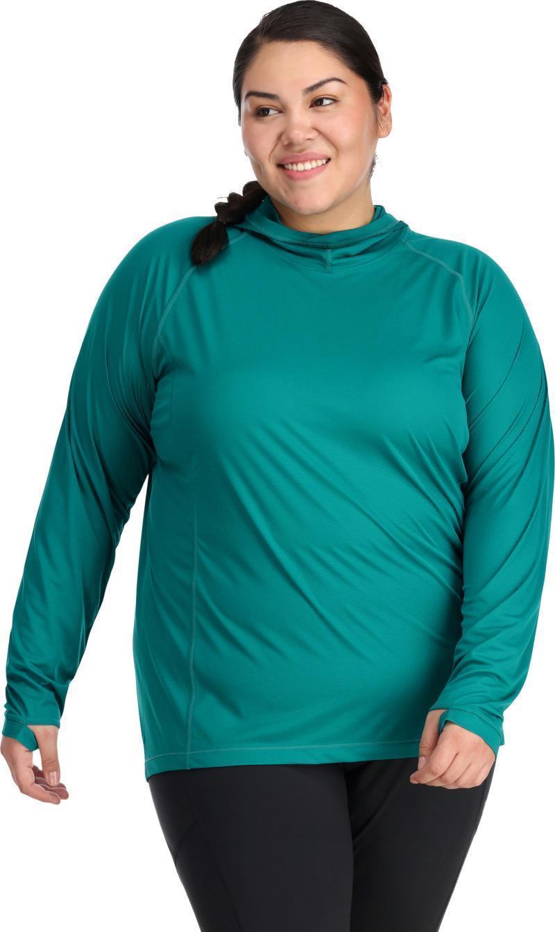 Echo Hoodie, Plus - Womens - Deep Lake 1