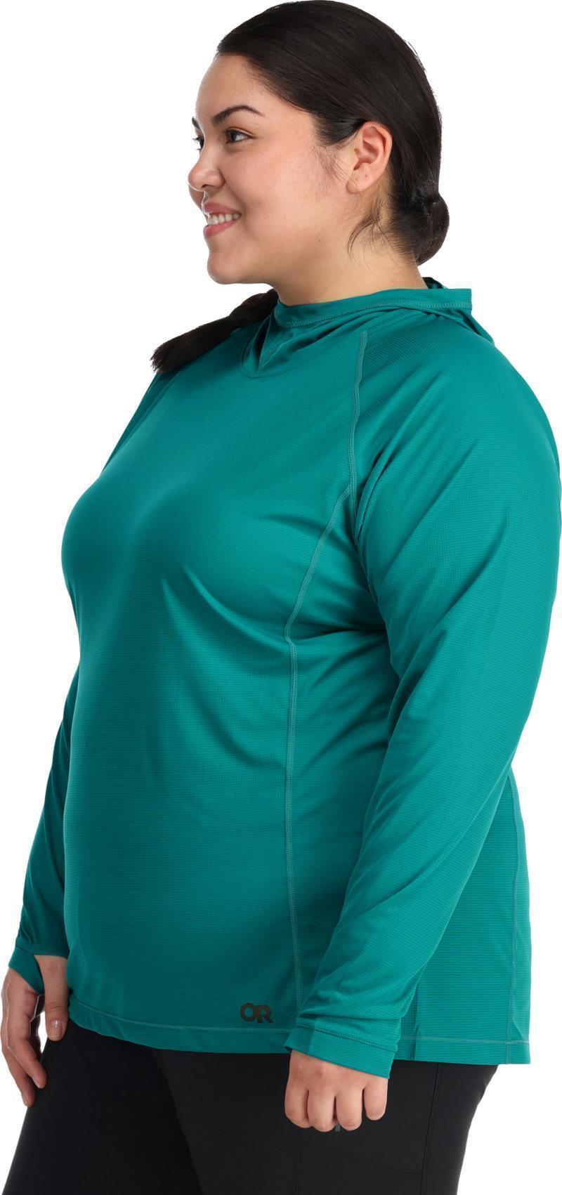 Echo Hoodie, Plus - Womens - Deep Lake 2