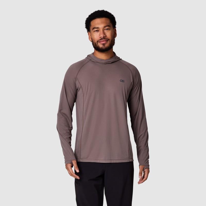 Echo Hoodie - Mens - gravel 1