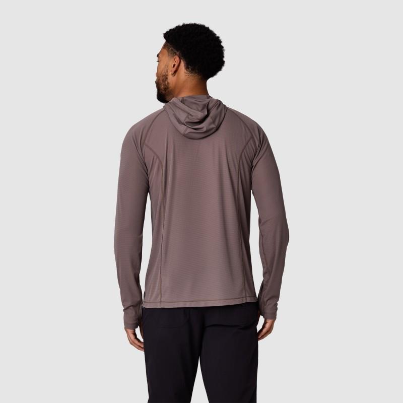 Echo Hoodie - Mens - gravel 1